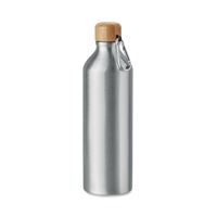 BORRACCIA ALLUMINIO E BAMBOO CON MOSCHETTONE 800ML